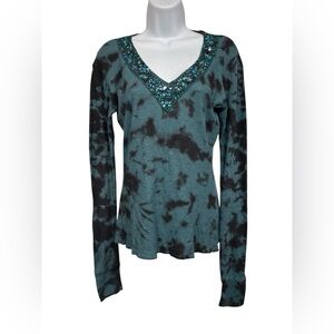 Awake Couture beaded top size medium
